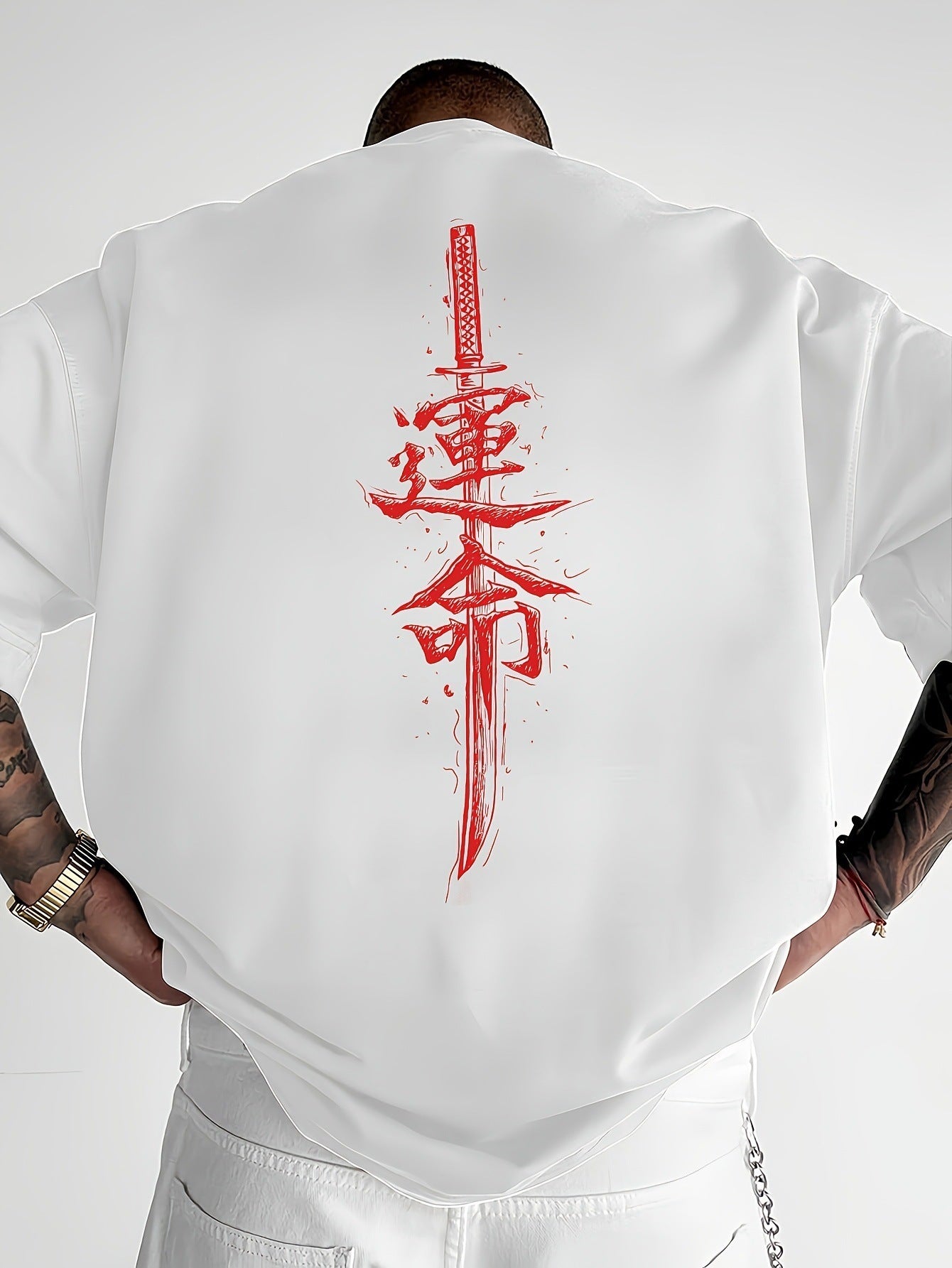 Men's TEMU Top Printed T-shirt