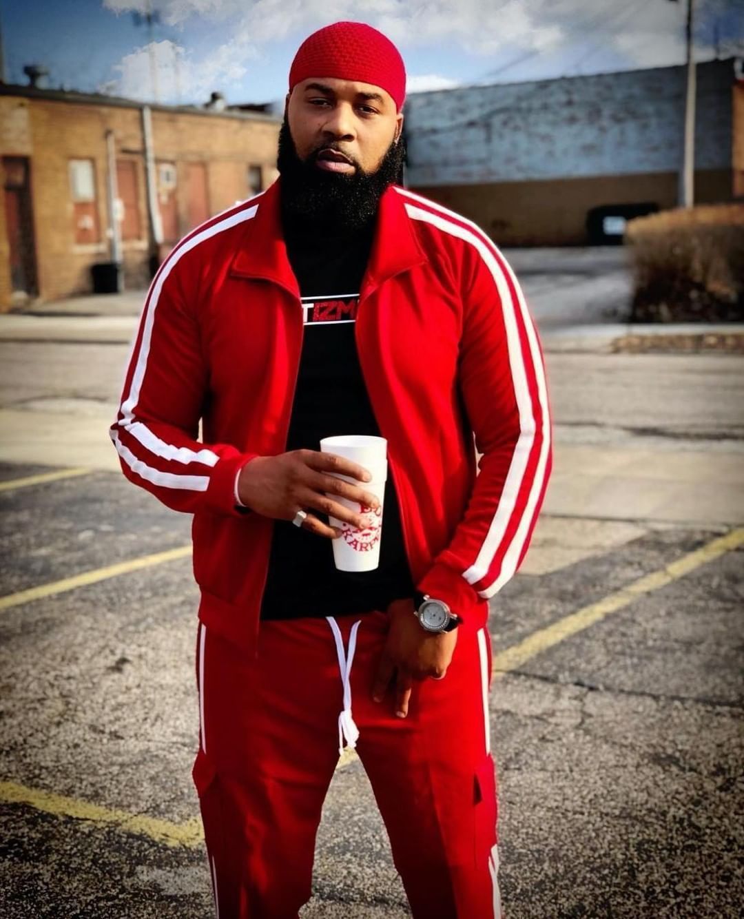 Leisure And Color Matching Fitness Sports Suit