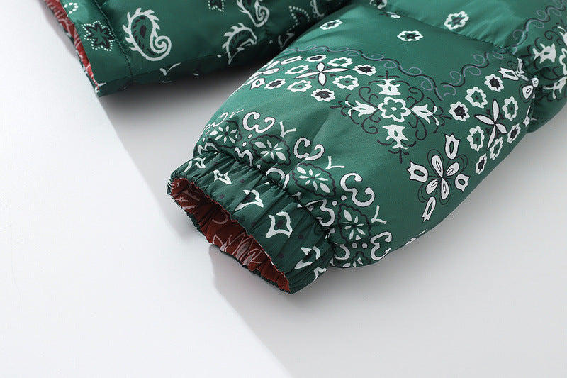 Cashew Flower Cashew Flower Cotton Hip Hop Jacket