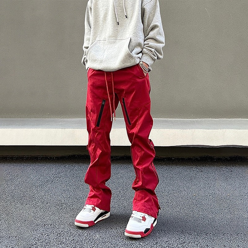 Men's Outdoor Windproof Waterproof Sport Climbing Wild Hiking Straight Cargo Pants