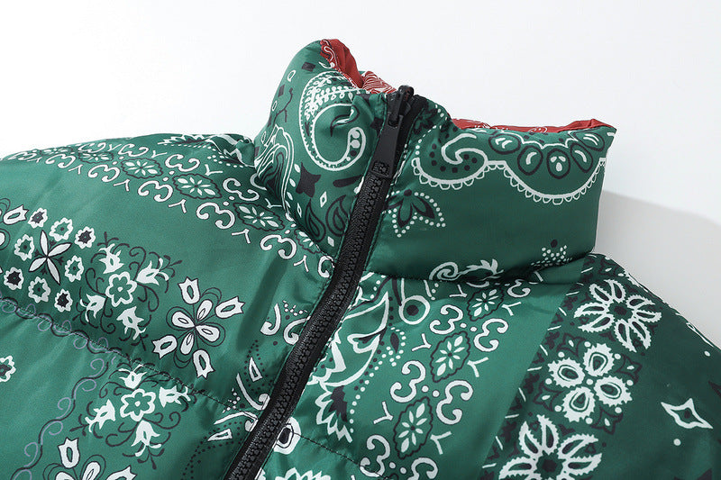 Cashew Flower Cashew Flower Cotton Hip Hop Jacket