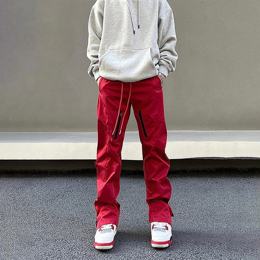 Men's Outdoor Windproof Waterproof Sport Climbing Wild Hiking Straight Cargo Pants