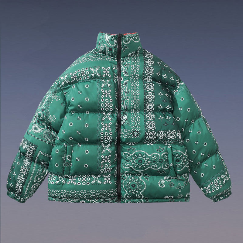 Cashew Flower Cashew Flower Cotton Hip Hop Jacket