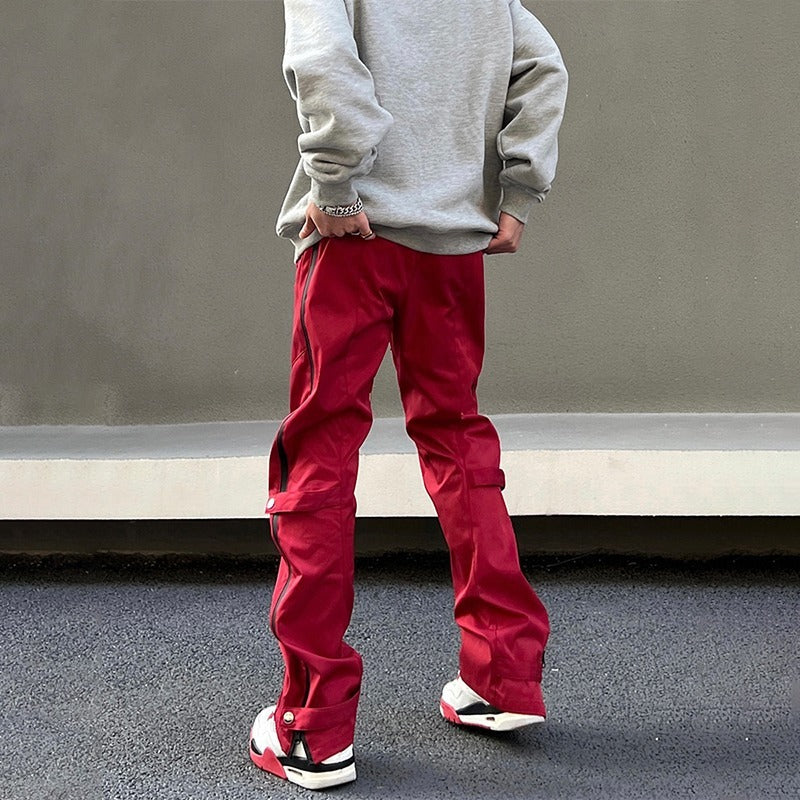 Men's Outdoor Windproof Waterproof Sport Climbing Wild Hiking Straight Cargo Pants