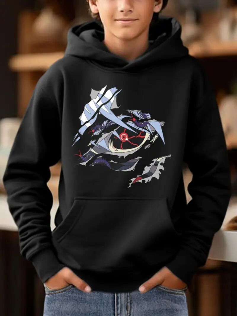 Men's Printed Hooded Sweatshirt