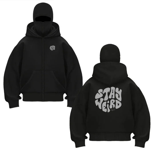 Reißverschluss-Hoodie