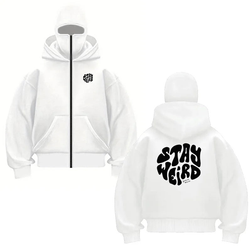 Reißverschluss-Hoodie